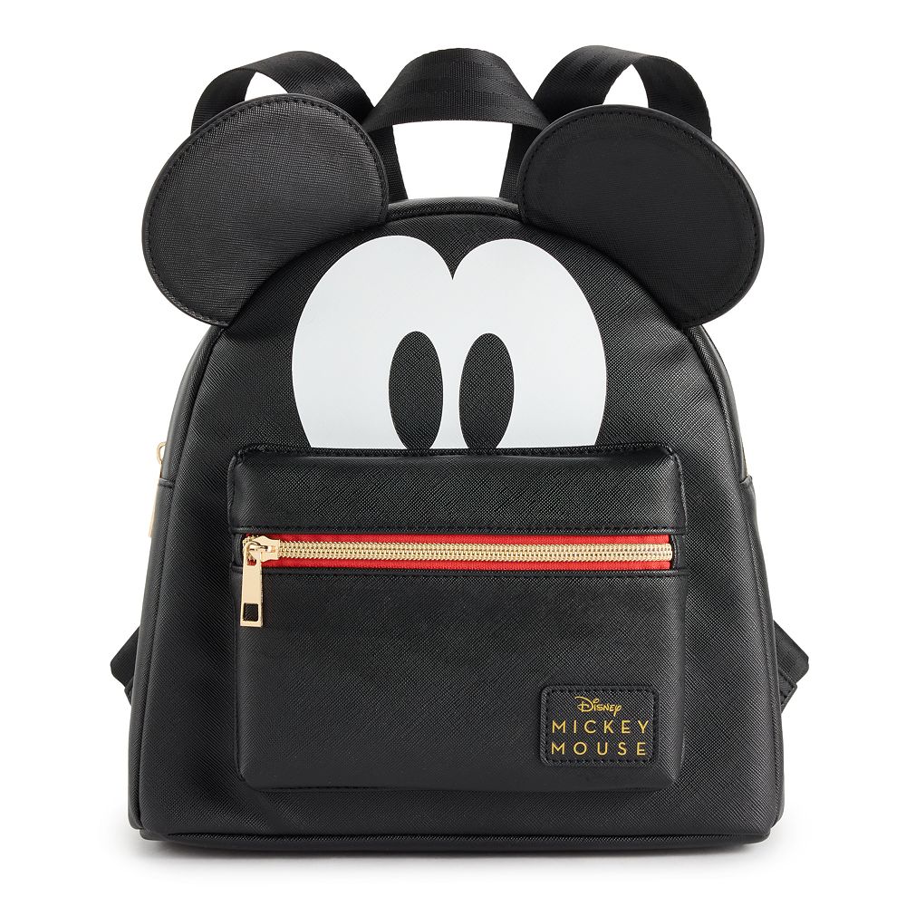 Disney's Mickey Mouse Mini Backpack with 3D Ears and Logo