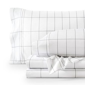 Bare Home Ultra Soft Double Brushed Printed Sheet Set