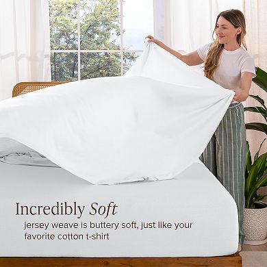 Organic Cotton Jersey Sheet Set