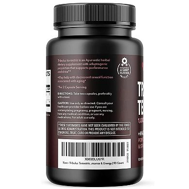 Tribulus Terrestris Capsules, 180ct