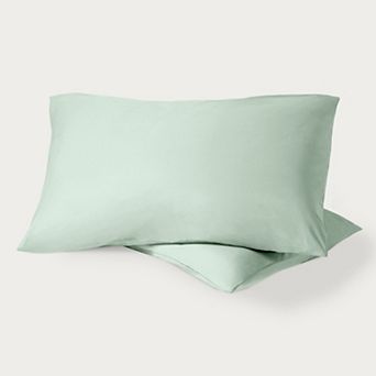 Bare Home Organic Percale Pillowcase Set