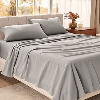 100% Organic Flannel Sheet Set