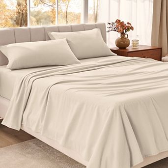 100% Organic Flannel Sheet Set