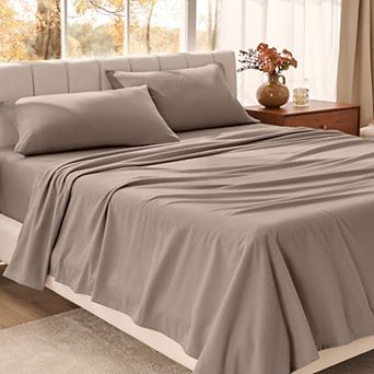 100% Organic Flannel Sheet Set