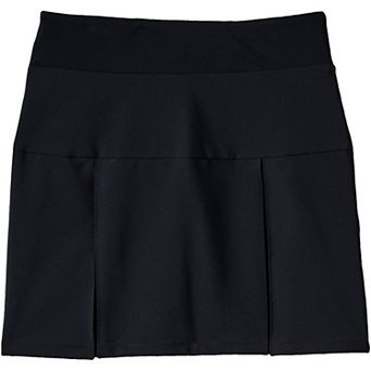 Girls 4-16 Lands' End Uniform Performance Pleated Skort