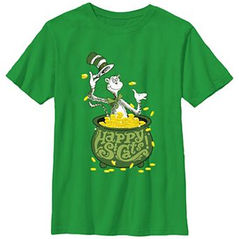 Boys Dr. Seuss Happy St. Cats Graphic Tee