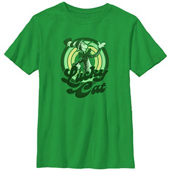 Boys Dr. Seuss Lucky Cat Stamp Graphic Tee