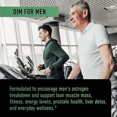 Dim Supplement 300mg - Diindolylmethane Estrogen Blocker For Men - 60 Caps