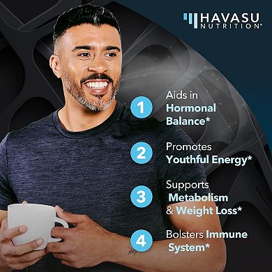 Havasu Dhea 50mg For Youthful Energy & Muscle Mass - 60ct