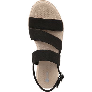 Bzees Bravo Women's Strappy Wedge Sandals