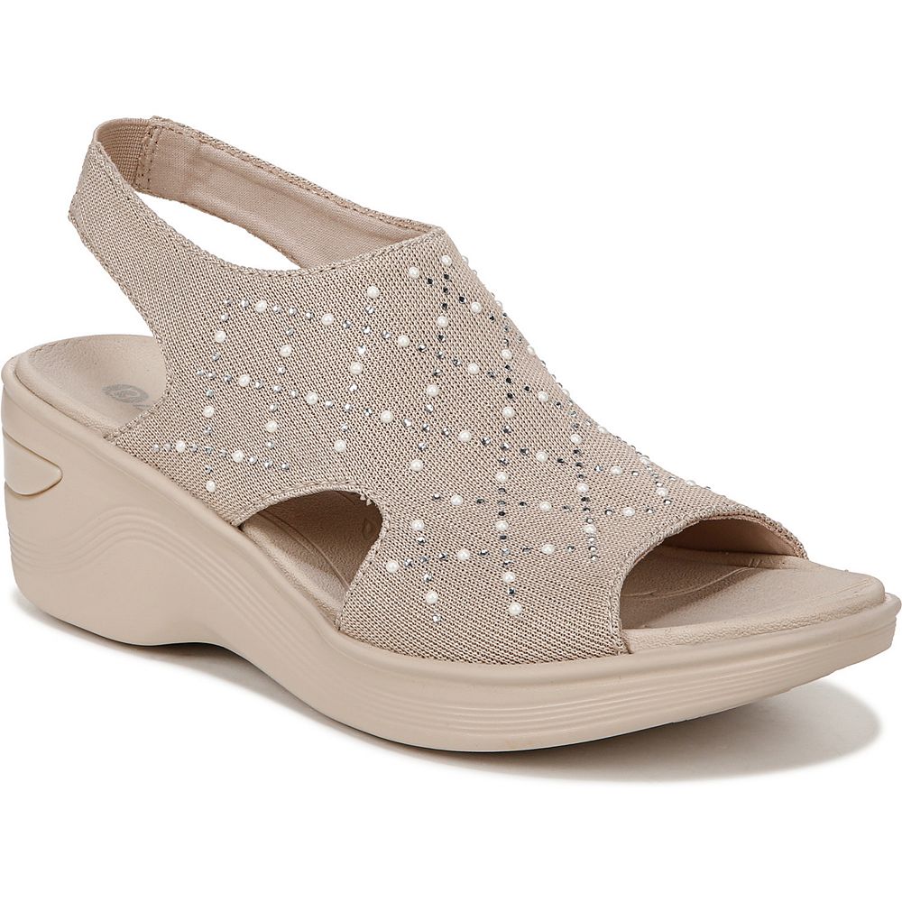 【23.65】23SS★ BISBEE SANDAL Bzees Destiny Bright Women's Slingback Wedge Sandals