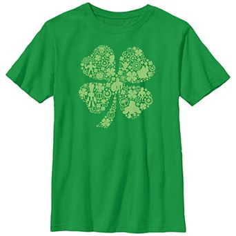 Boys Marvel Avengers Four Leaf Clover Graphic Tee