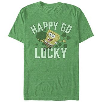 Men's SpongeBob SquarePants Happy Go Lucky Graphic Tee