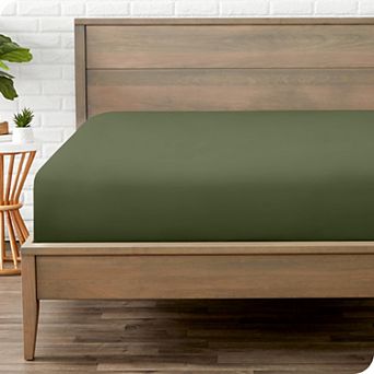 Bare Home Ultra Soft Double Brushed Fitted Sheet