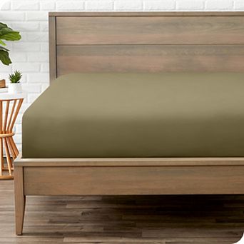 Bare Home Ultra Soft Double Brushed Fitted Sheet