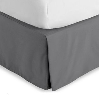 Bare Home Tailored Pleated Bedskirt