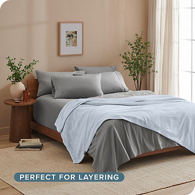 Bare Home Lightweight Microplush Fleece Blanket