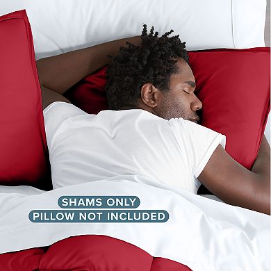 Bare Home Ultra Soft Double Brushed Pillow Shams 2 Pack