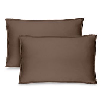 Bare Home Ultra Soft Double Brushed Pillow Shams 2 Pack