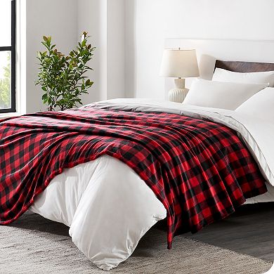 Plaid Microplush Blanket