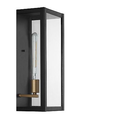 Berlin Iron/glass Modern Industrial Led Outdoor Lantern