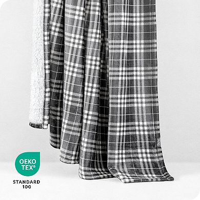 Plaid Sherpa Blanket