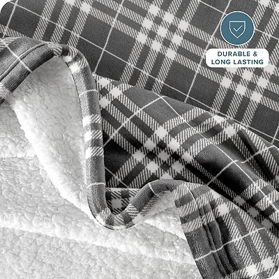 Plaid Sherpa Blanket