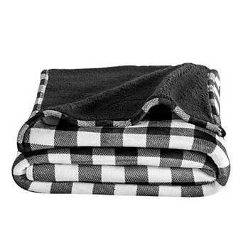 Plaid Sherpa Blanket