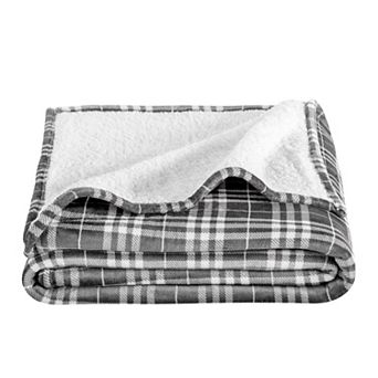 Plaid Sherpa Blanket