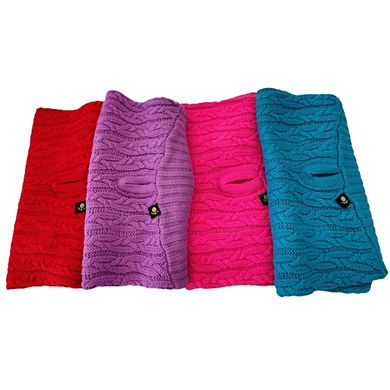 Dogs And Cats Colorful Knitted Turtleneck Sweater For Dogs