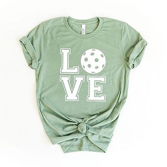 Pickleball Love Short Sleeve Graphic Tee