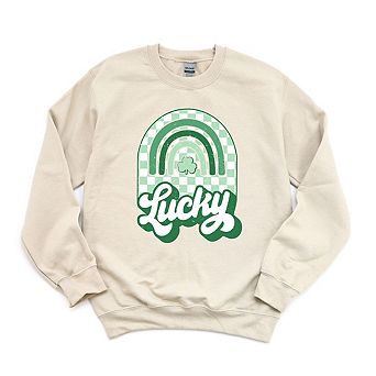 Lucky Shamrock Rainbow Sweatshirt