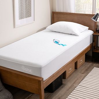 Bare Home Noiseless Vinyl Free Waterproof Mattress Protector