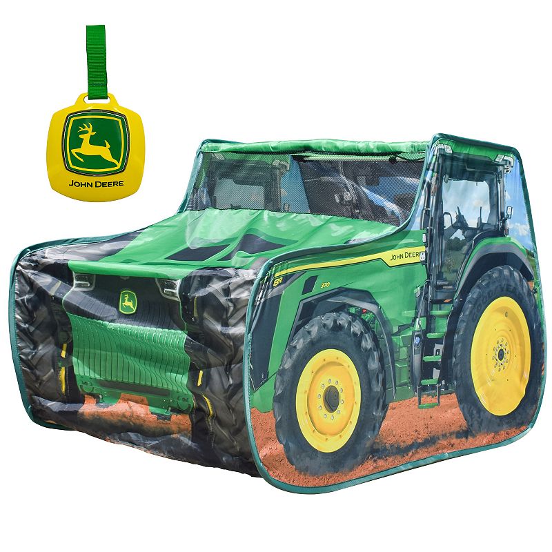 John Deere Tractor Pop-Up Tent Playhouse Toy, Multicolor