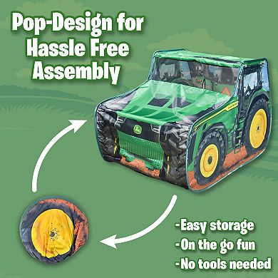 John Deere Tractor Pop-Up Tent Playhouse Toy