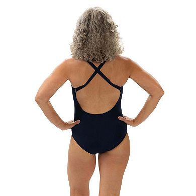 Women's Dolfin High Neck One-Piece Swimsuit
