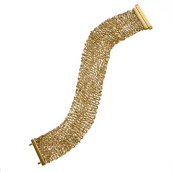 14k Gold Vermeil Mesh Bracelet