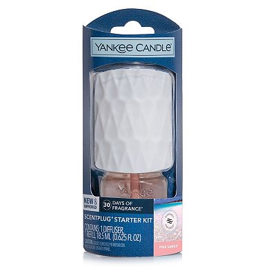 Yankee Candle Pink Sands Scentplug Diffuser Starter Kit