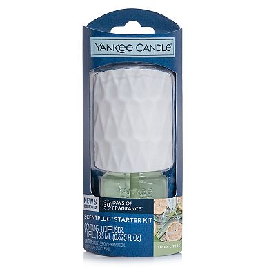 Yankee Candle Sage & Citrus Scentplug Starter Kit