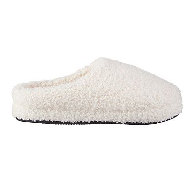 isotoner Berber Fiona ECO Comfort Women's Memory Foam Hoodback Slippers