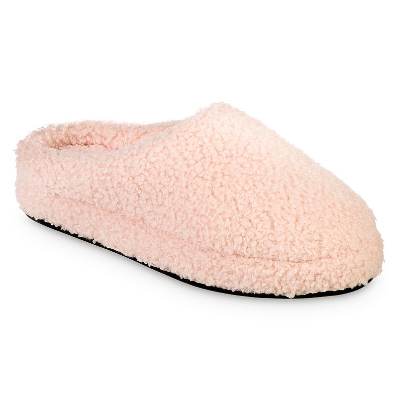 isotoner Berber Fiona ECO Comfort Women's Memory Foam Hoodback Slippers,