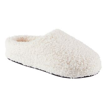 isotoner Berber Fiona ECO Comfort Women's Memory Foam Hoodback Slippers