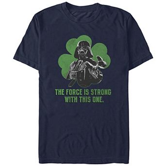 Men's Star Wars Darth Vader The Force Is Strong With This One Graphic Tee