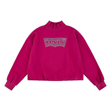 Girls 7-16 Levi's® Mockneck Bubble Long Sleeve Top
