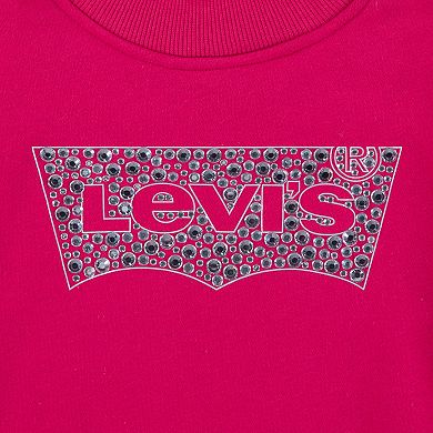 Girls 7-16 Levi's® Mockneck Bubble Long Sleeve Top
