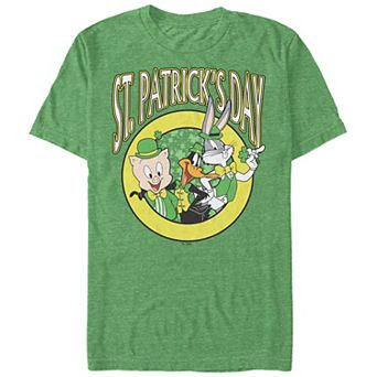 Men's Looney Tunes St. Patrick's Day Buddies Graphic Tee