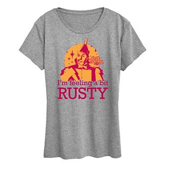 Women's The Wizard Of Oz A Bit Rusty Graphic Tee