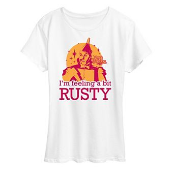 Women's The Wizard Of Oz A Bit Rusty Graphic Tee