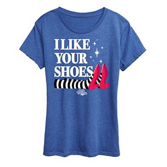 Women's The Wizard Of Oz Like Your Shoes Graphic Tee