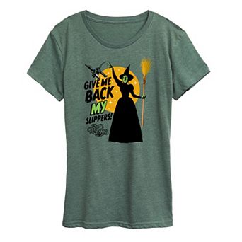 Women's The Wizard Of Oz Slippers Graphic Tee